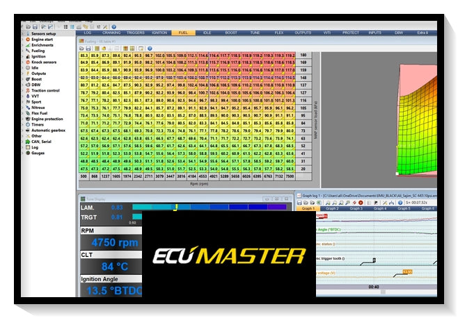 ECUMASTER EMU BLACK TUNER BASE MAP