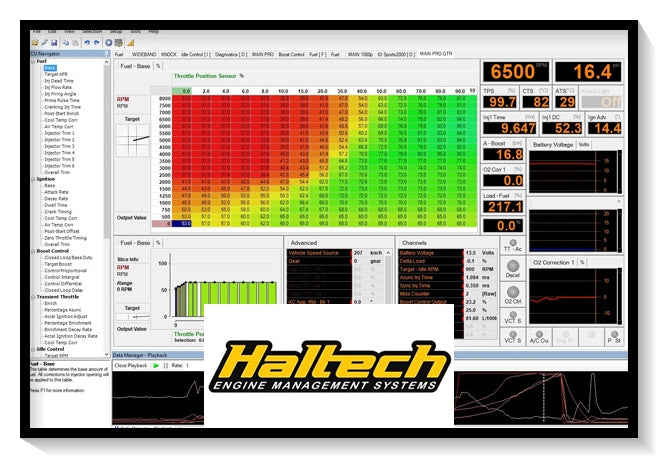 Haltech Platinum or Haltech Elite Base Map